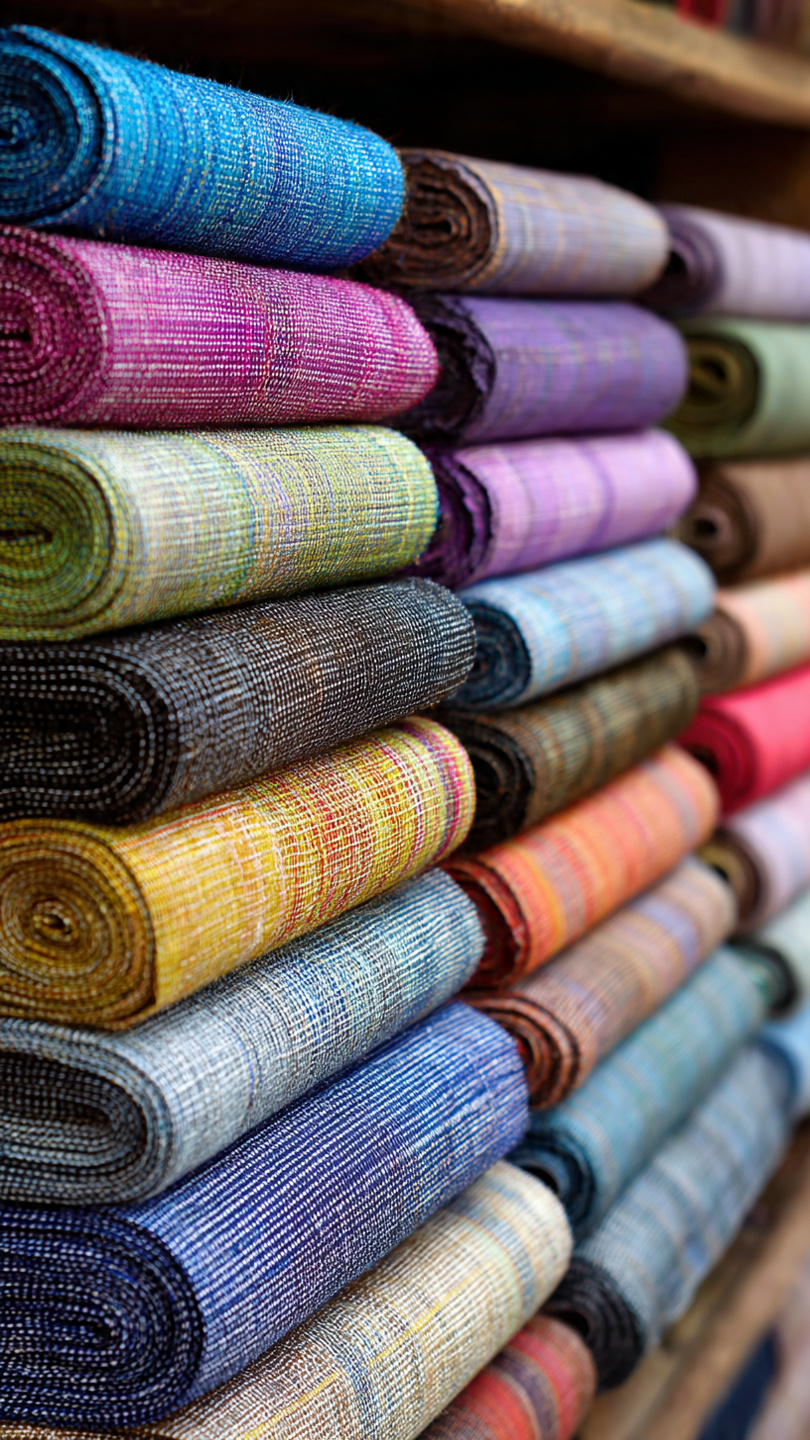 Polyester and cotton fabrics