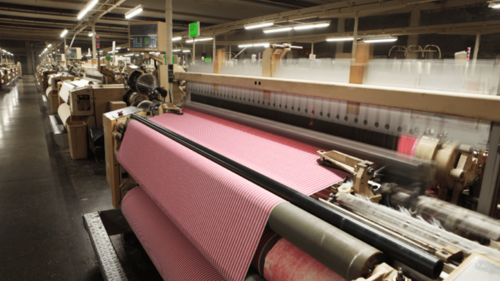 Fabric inspection area